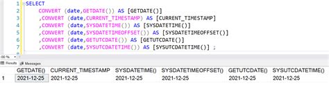 how to insert current date in sql.
